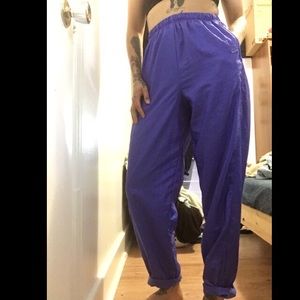 Nike purple trackpants